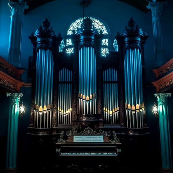 Орган в Петрикирхе. Бах. Токката и фуга ре минор. Вивальди. Времена года. Гендель. Музыка на воде