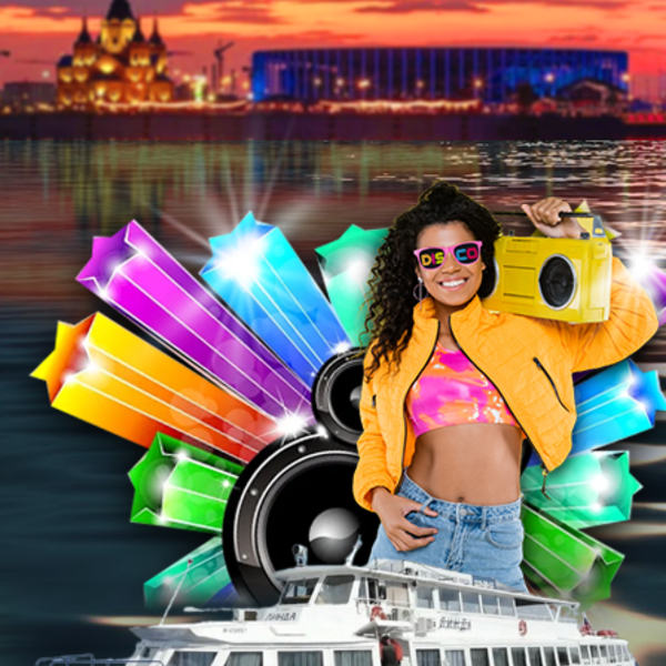 Дискотека 80-90-00х на теплоходе Линда от River Dance