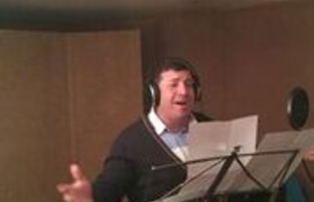 Запись нашей песни ) 