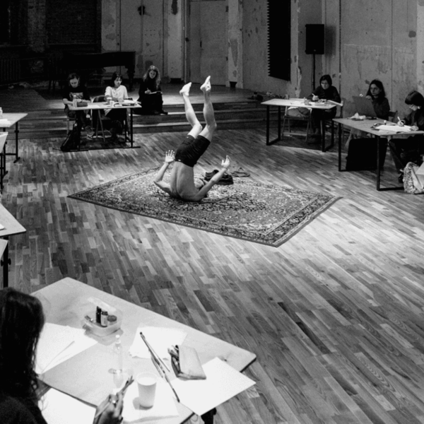 От звука к рисунку и танцу. Партитура движения. Саунд-арт инсталляция Rotor. Фотовыставка