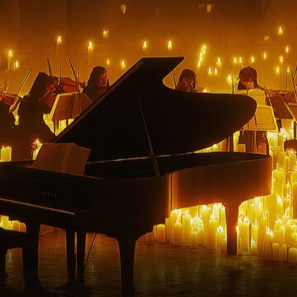 Оркестр CAGMO. Саундтреки Эйнауди при свечах