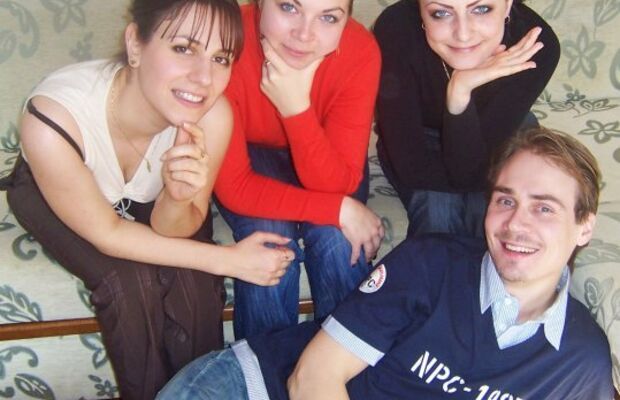 С друзьями!