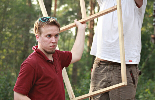 Съемки клипа "Дай мне уйти сейчас..."