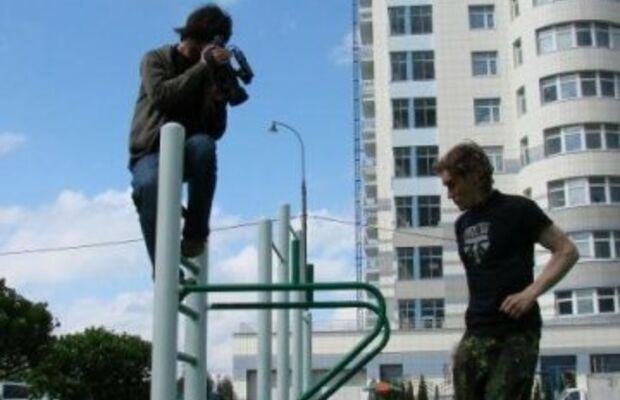 Съёмки клипа "Доска"