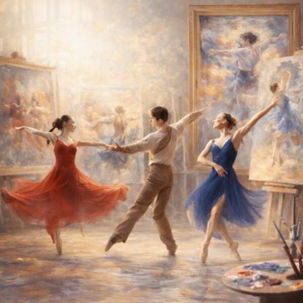Искусство: живопись и танец. Творческий вечер