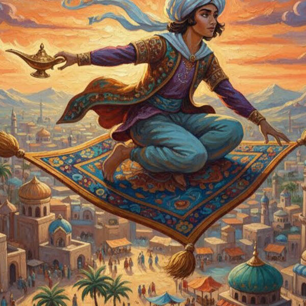 Волшебная лампа Алладина. Музыкальная сказка с песочной анимацией