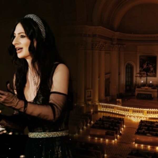 Орган и сопрано при свечах