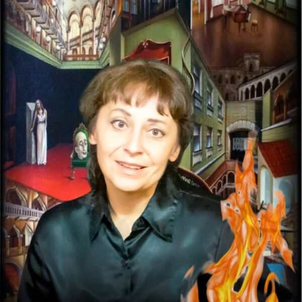 МАСТЕР И МАРГАРИТА — Булгаков — моноспектакль на крыше старинного салона Серебряного века на Невском с патефоном и старинными фото