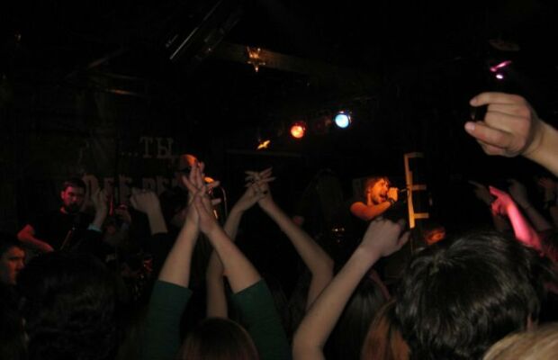 презентация клипа в пабе "100 ручьев"