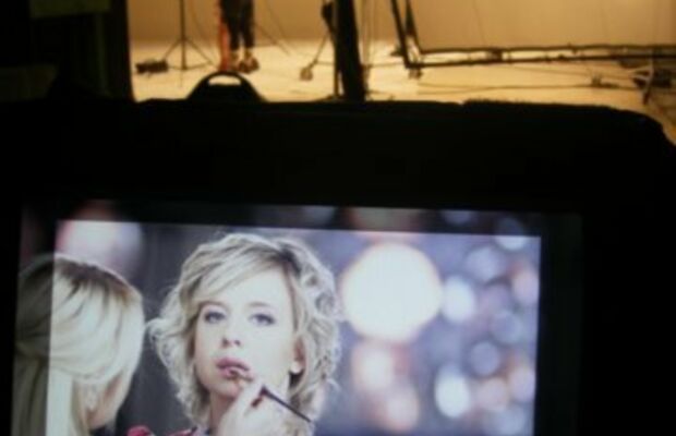 съемки клипа на песню Снежинка