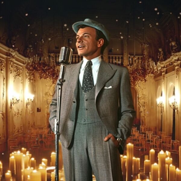 Фрэнк Синатра при свечах во дворце