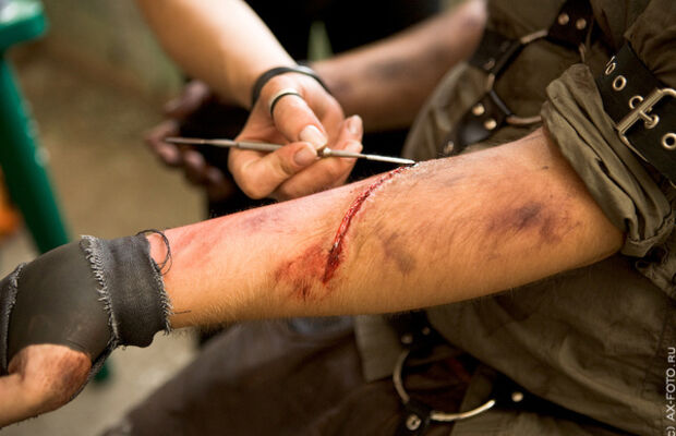 Съемки клипа "ТИХО" июль 2009