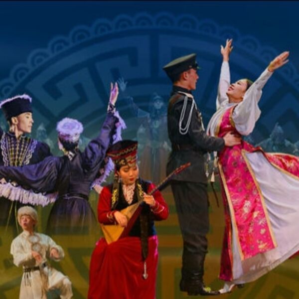 Концерт государственного театра танца Калмыкии «Ойраты»
