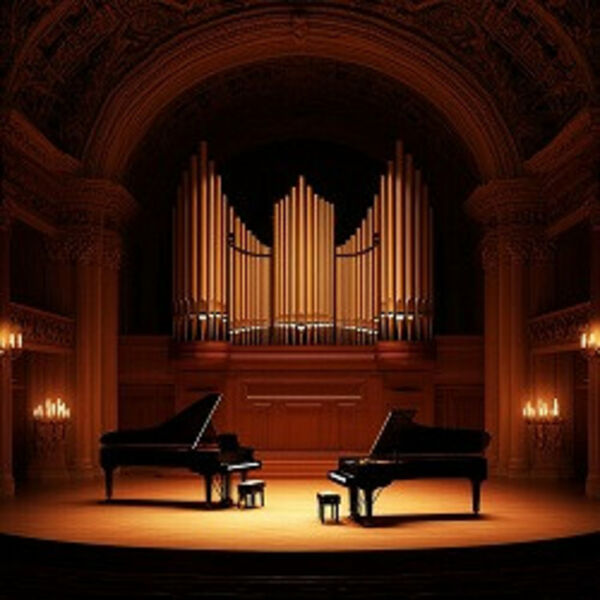 Шоу двух роялей и органа. При Свечах в соборе