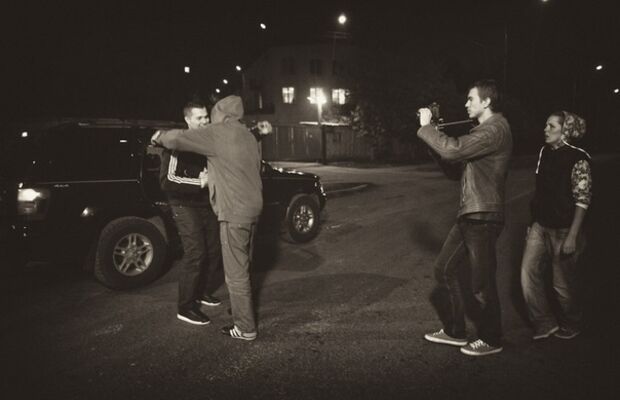 Съемки клипа "Такое чувство"