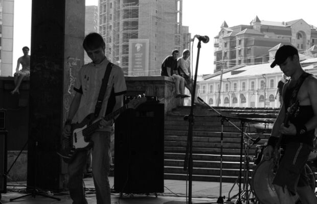 THREEFOLD на улице