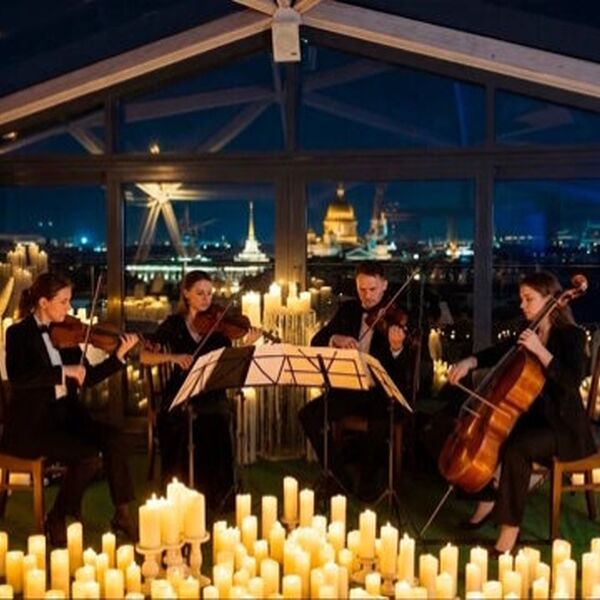 Магия свечей. «Людовико Эйнауди.  Романтическая неоклассика