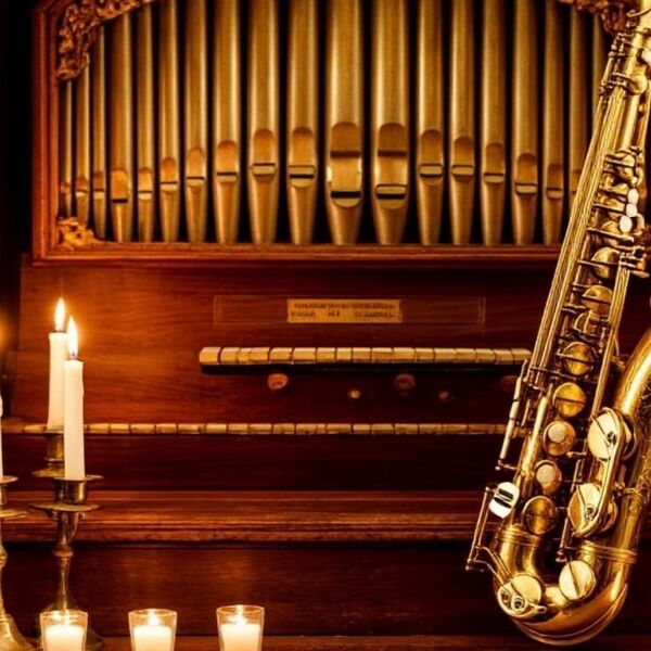 Орган и саксофон. Концерт при Свечах в Соборе