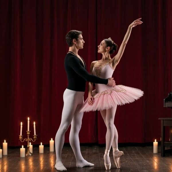 Балет и орган при свечах. Белое адажио («Лебединое озеро»), Сен-Санс «Лебедь»