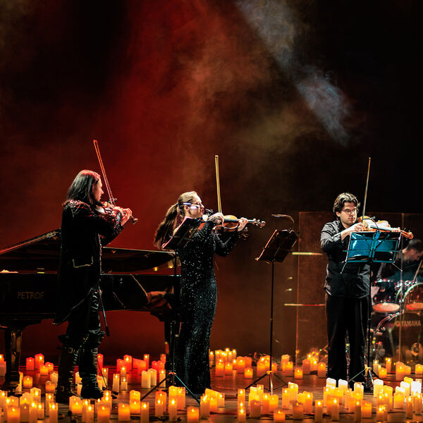 Мировые рок-хиты при свечах