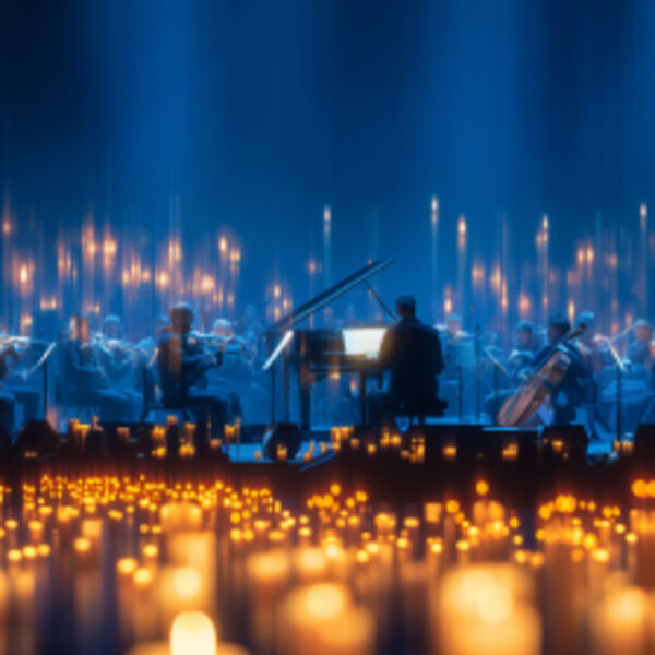 Саундтреки Эйнауди - Двойной концерт при свечах - Оркестр CAGMO - Концерт в Москве