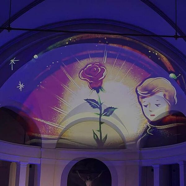 Сказка с органом и песочной анимацией. Маленький принц