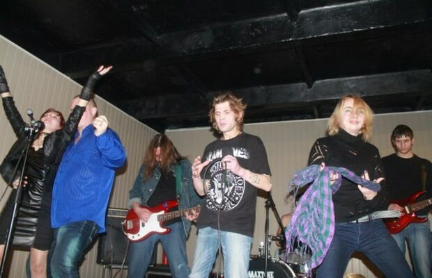 Ночная трость выступление в клубе FREEDOM 14.12.2013