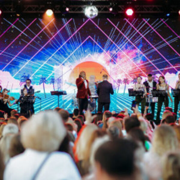 Диско на крыше с симфоническим оркестром. Olympic Orchestra