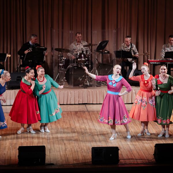 Весны прекрасной вдохновение. Красноярский государственный ансамбль песни «Краса»