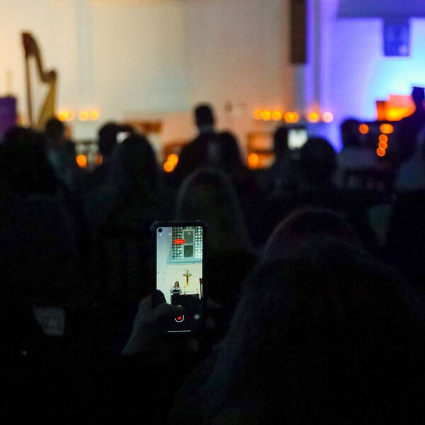 Готическая ночь. Орган, Арфа и Голос при свечах