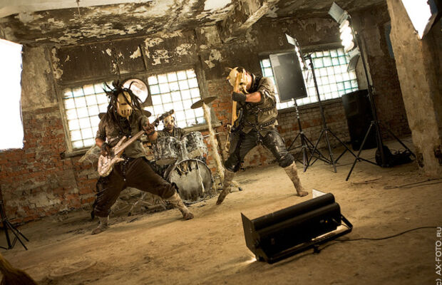 Съемки клипа "ТИХО" июль 2009