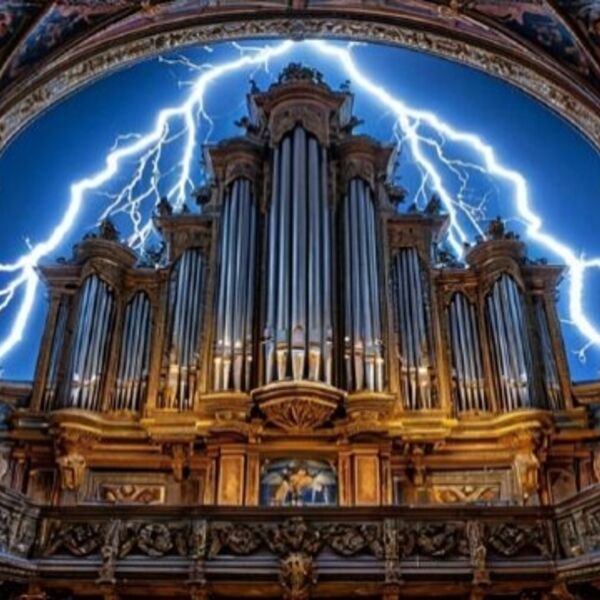 Рок-хиты на органе при свечах