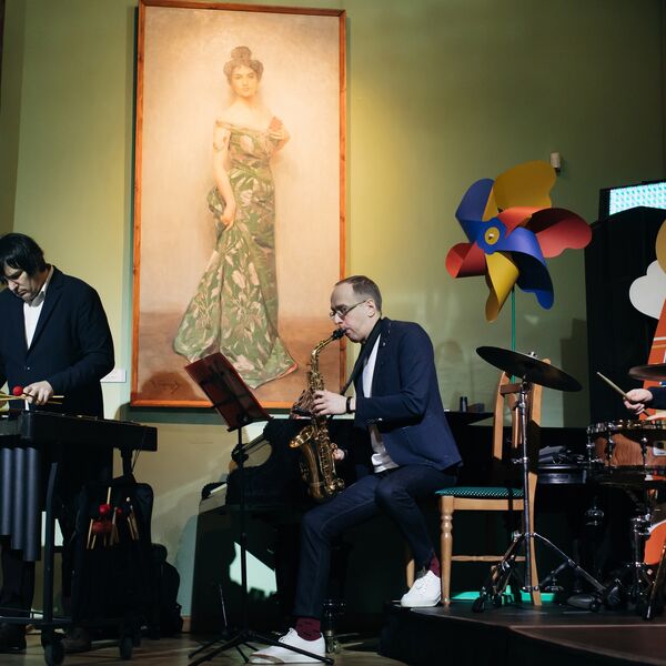 Бременские музыканты. Сказка с песочной анимацией