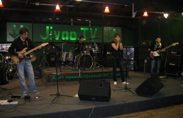 День Рождения группы "Donna Rosa" на Jivoe.TV (18.02.2012)!