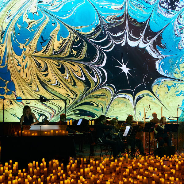 Оркестр, 2025 свечей и живые картины «Эбру» Neo Classic Orchestra