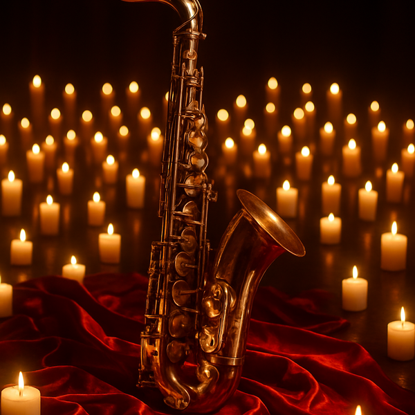 Парад саксофонов при свечах