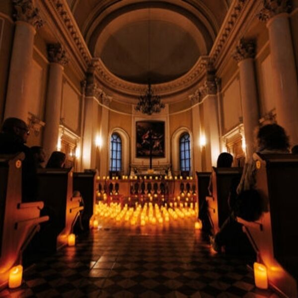 Иоганн Себастьян Бах в сиянии свечей