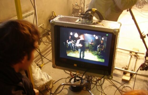 съёмки первого клипа (песня ТЫ!)