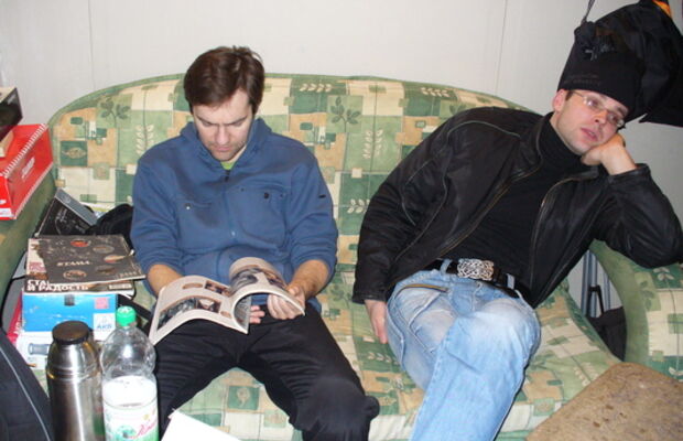 Черновая работа в студии