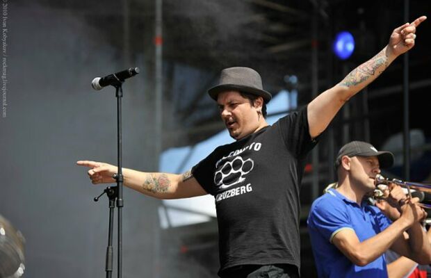 «Ляпис Трубецкой» на фестивале «Нашествие 2010»