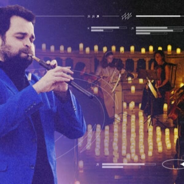 Дудук в сиянии свечей