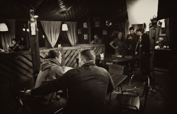 Съемки клипа "Такое чувство"