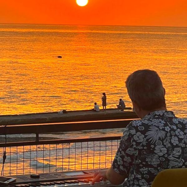 Фортепиано на закате. Музыка Пэта Метени и Баха