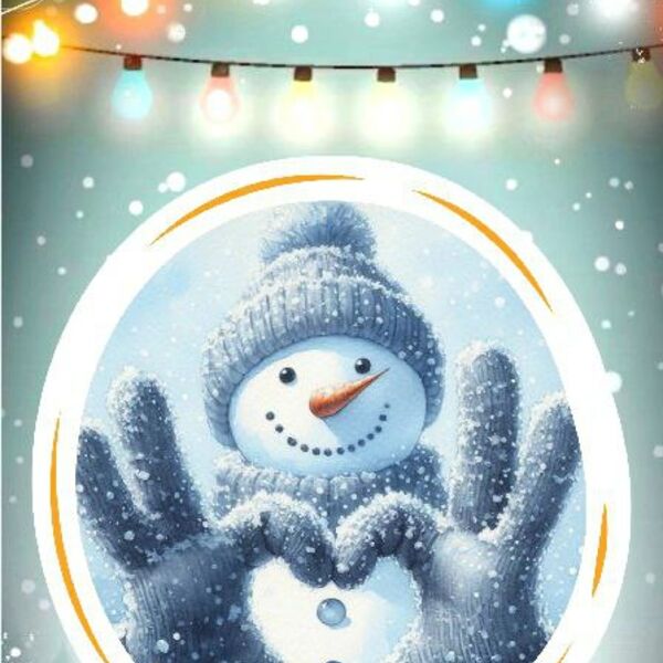 Детский квиз "Весёлый снеговик"