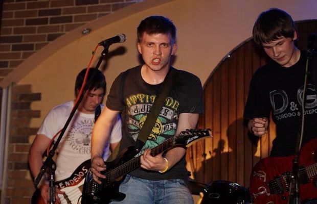 фото с выступлений группы Rushers