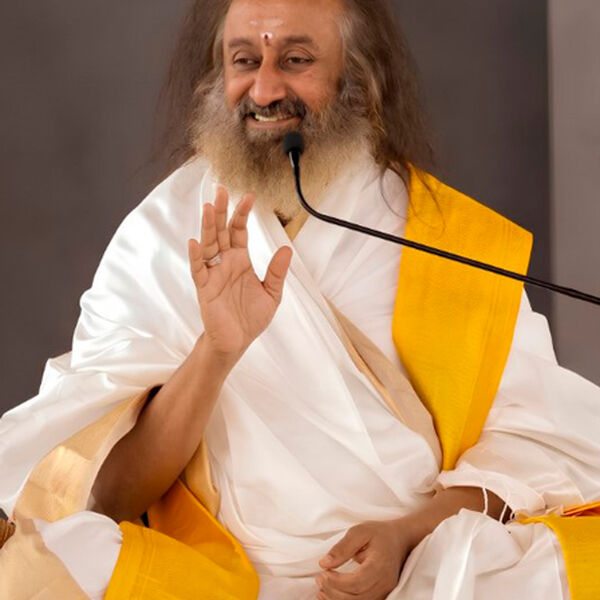Встреча Шри Шри Рави Шанкаром