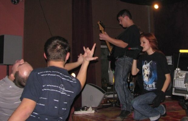 концерт в рок-клубе "Рокабилли"