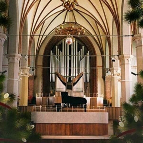 Музыка танцующего снега: орган, рояль, гобой и альт