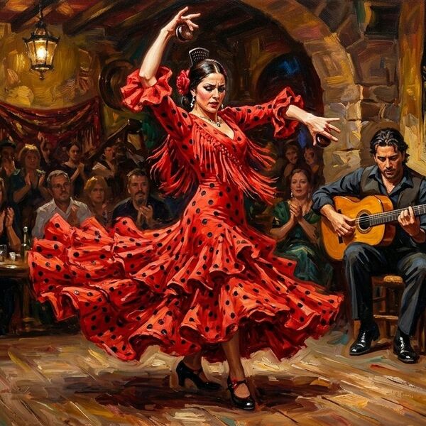 Испанская фиеста: Музыкальное путешествие в страну солнца и фламенко при свечах