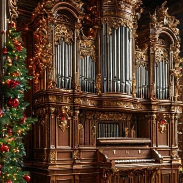 Орган при свечах: мелодии Рождества